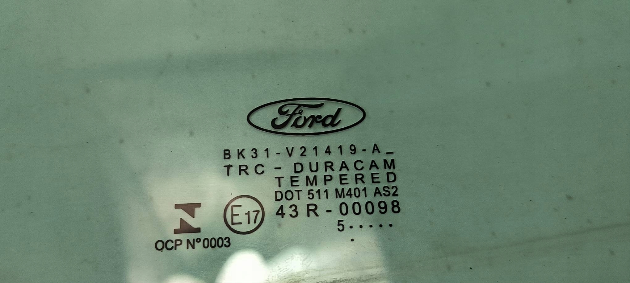 window door left front FORD TRANSIT MK8