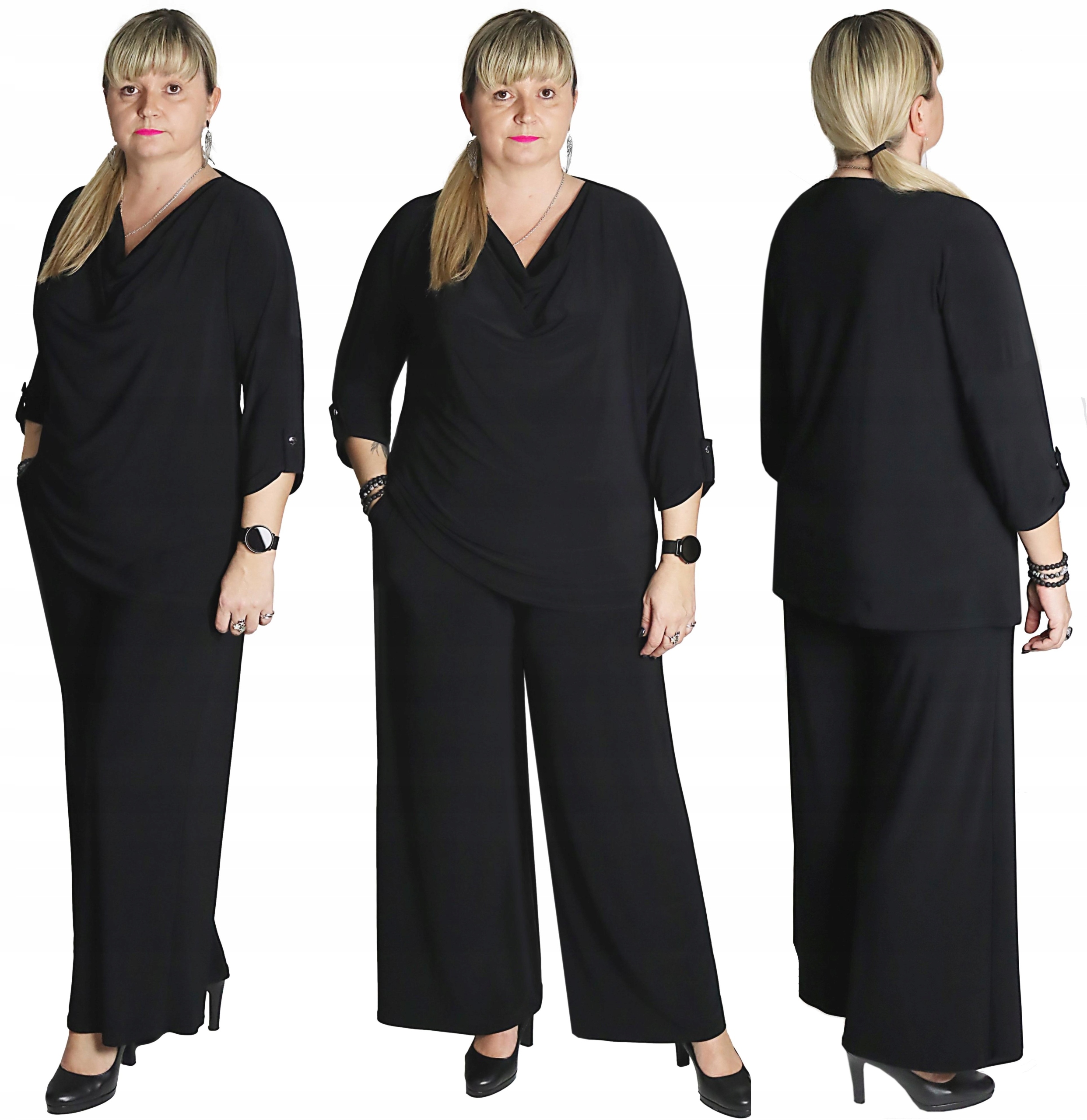 Komplet Halenka+kalhoty barva Černá vel 50