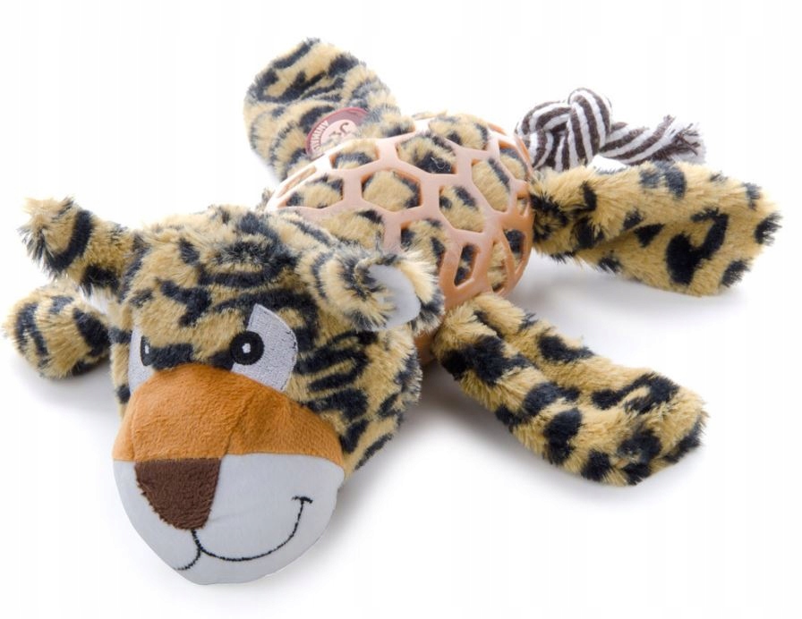 

Lampart, pluszowa piszcząca zabawka / elementy Tpr