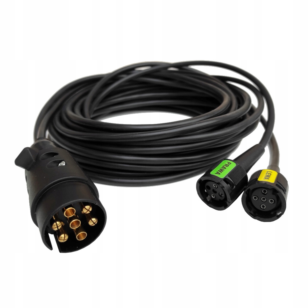 CPP-500P6 - Жгут проводов для прицепа готовые провода BAJONET 7PIN