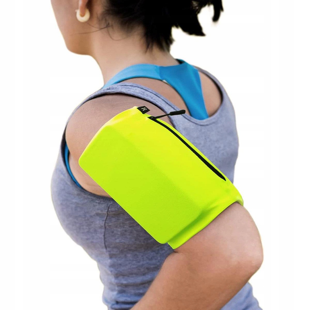 ELASTYCZNY MATERIAŁOWY ARMBAND OPASKA DO BIEGU L