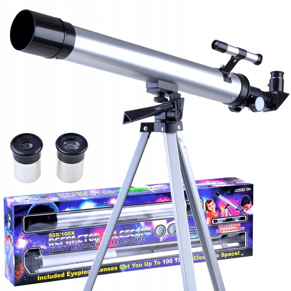 

Luneta Teleskop na statywie zoom 60x 100x ES0023