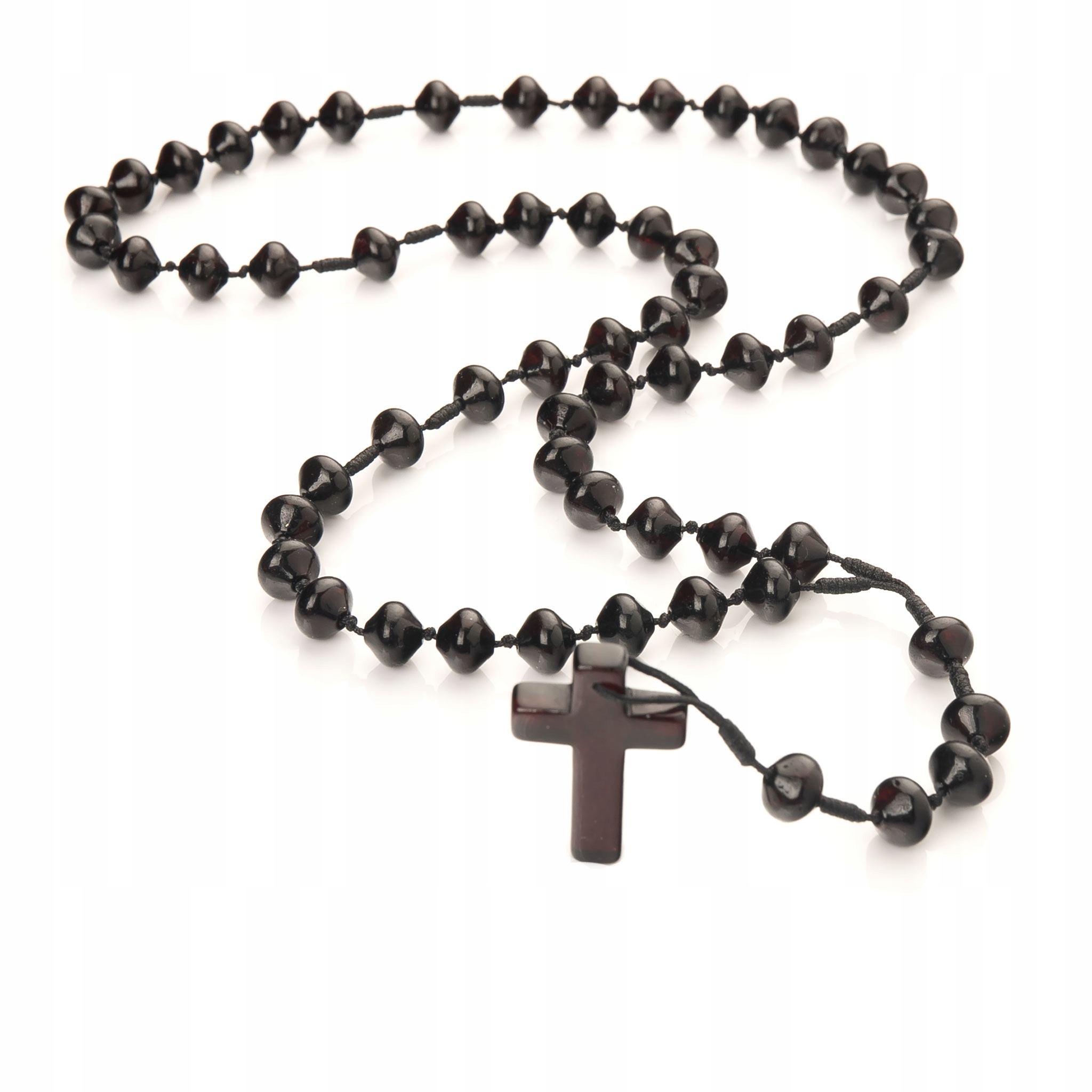 Exkluzivní růženec z baltského jantaru