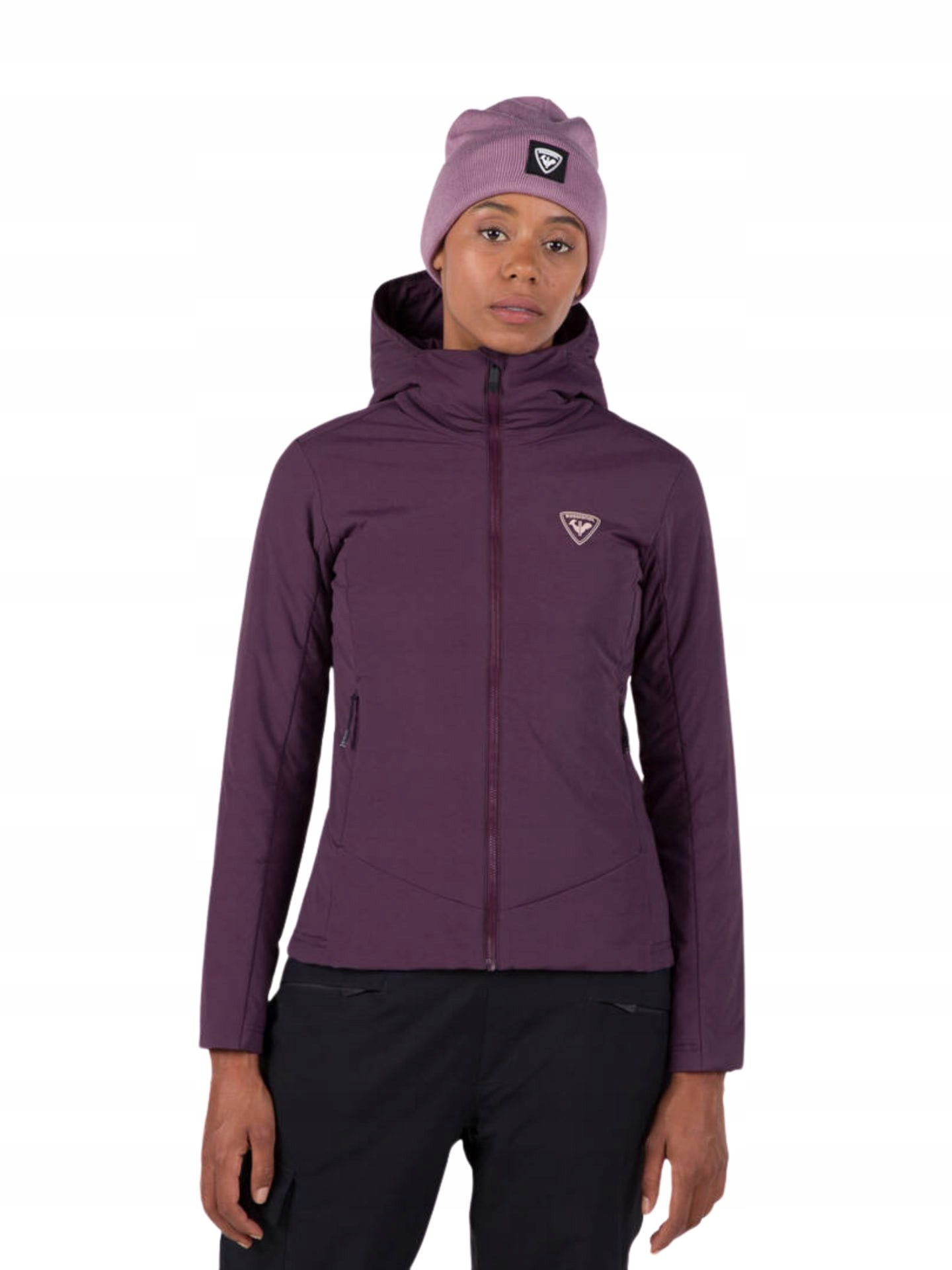 Dámská lyžařská bunda Rossignol W Opside Hoodie Jkt fialová M