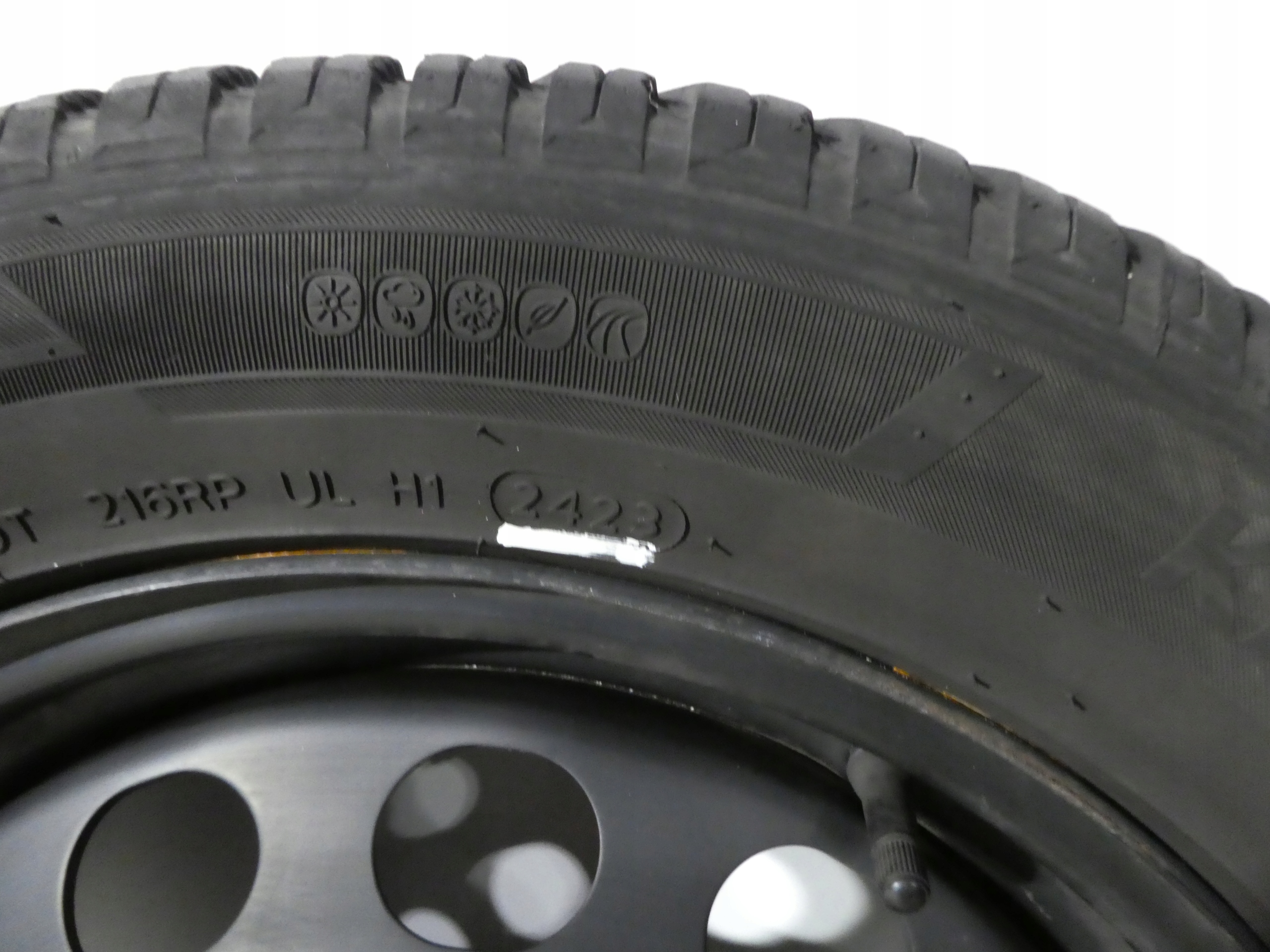 4X wheels discs tyres VW CADDY 2K5601027 205/55/16 2023R