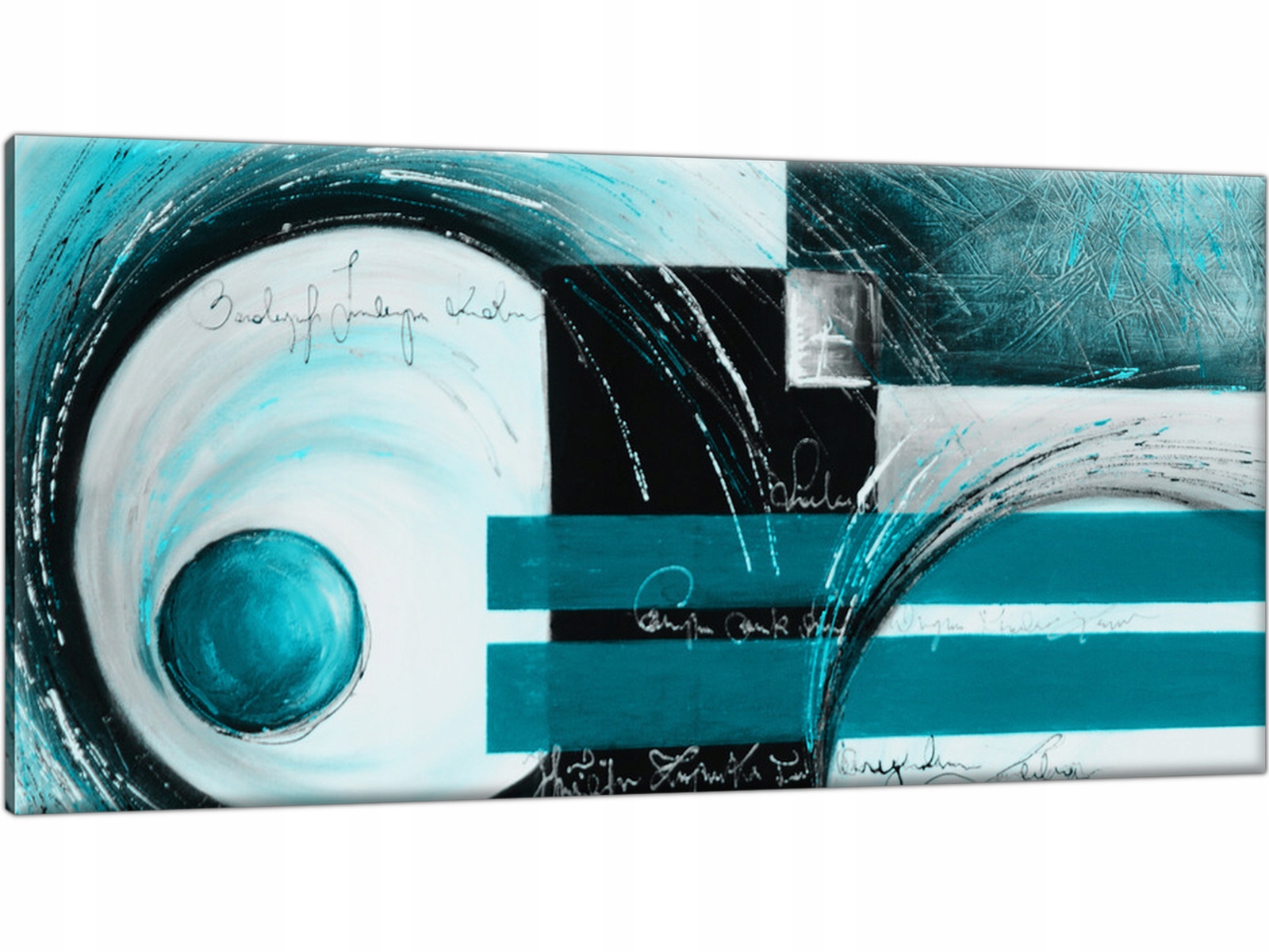 

Obraz na płótnie Tryptyk Abstrakcja 115x55