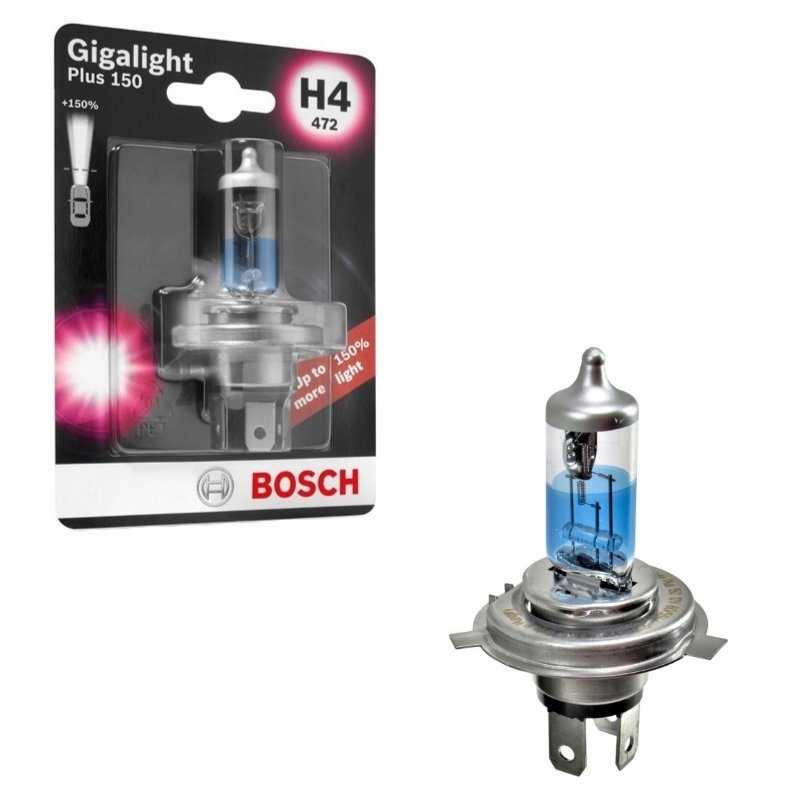 

Żarówka H4 60/55W Gigalight PLUS150 1SZT