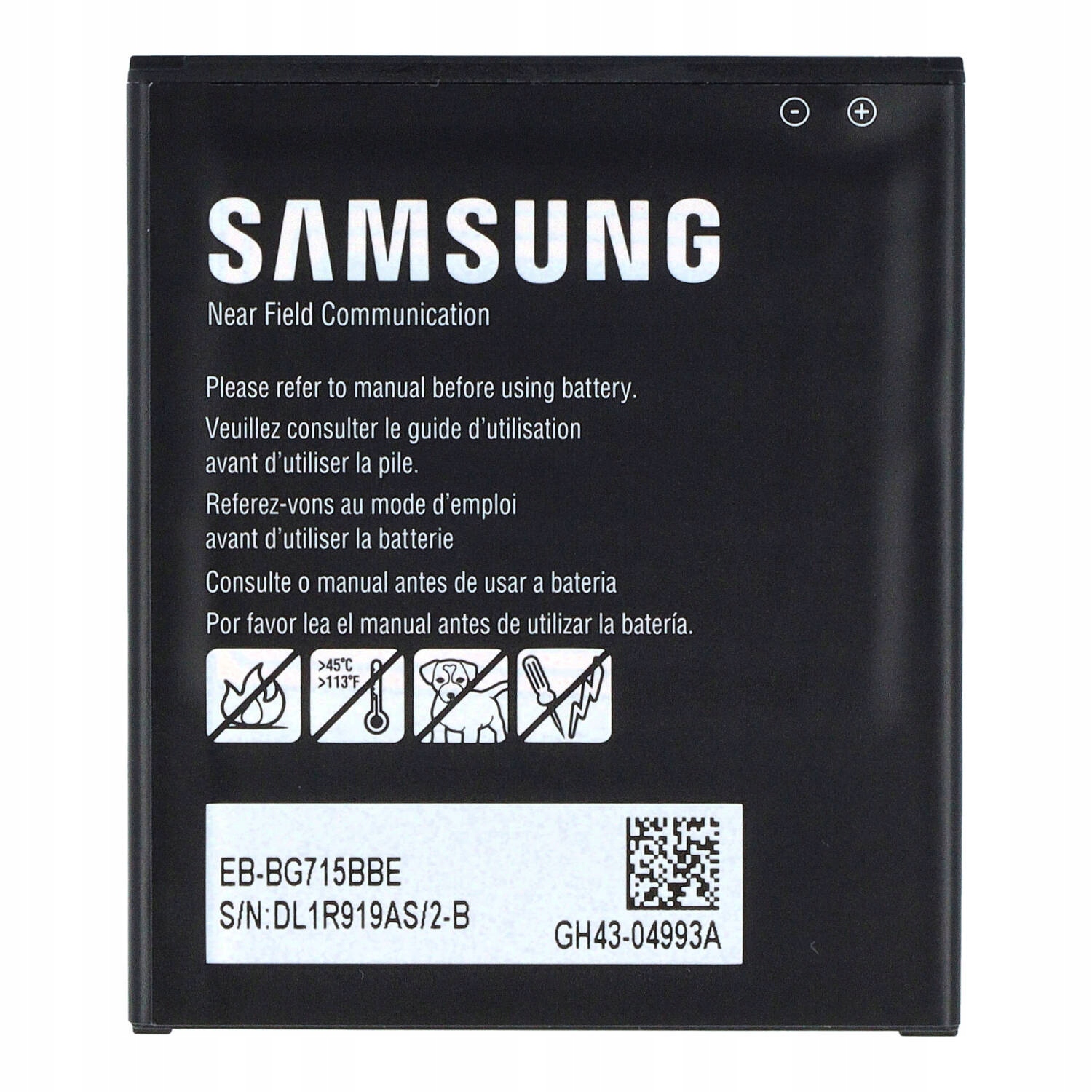 BATERIA SAMSUNG GALAXY XCOVER PRO |SM-G715| ORYGINALNA Kod producenta EB-BG715BBE GH43-04993A