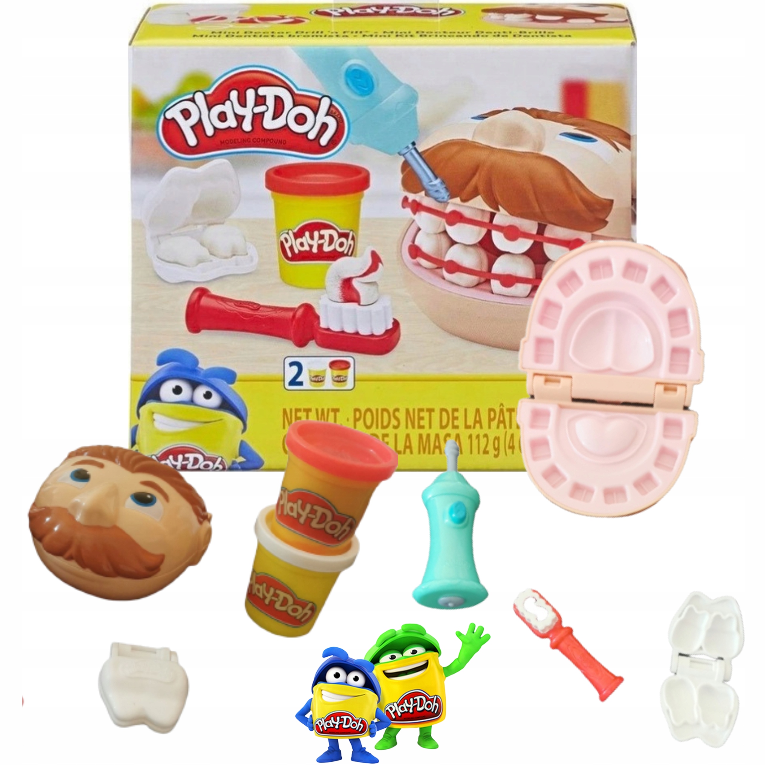 PLAY DOH CIASTOLINA MINI DENTYSTA HASBRO E4919
