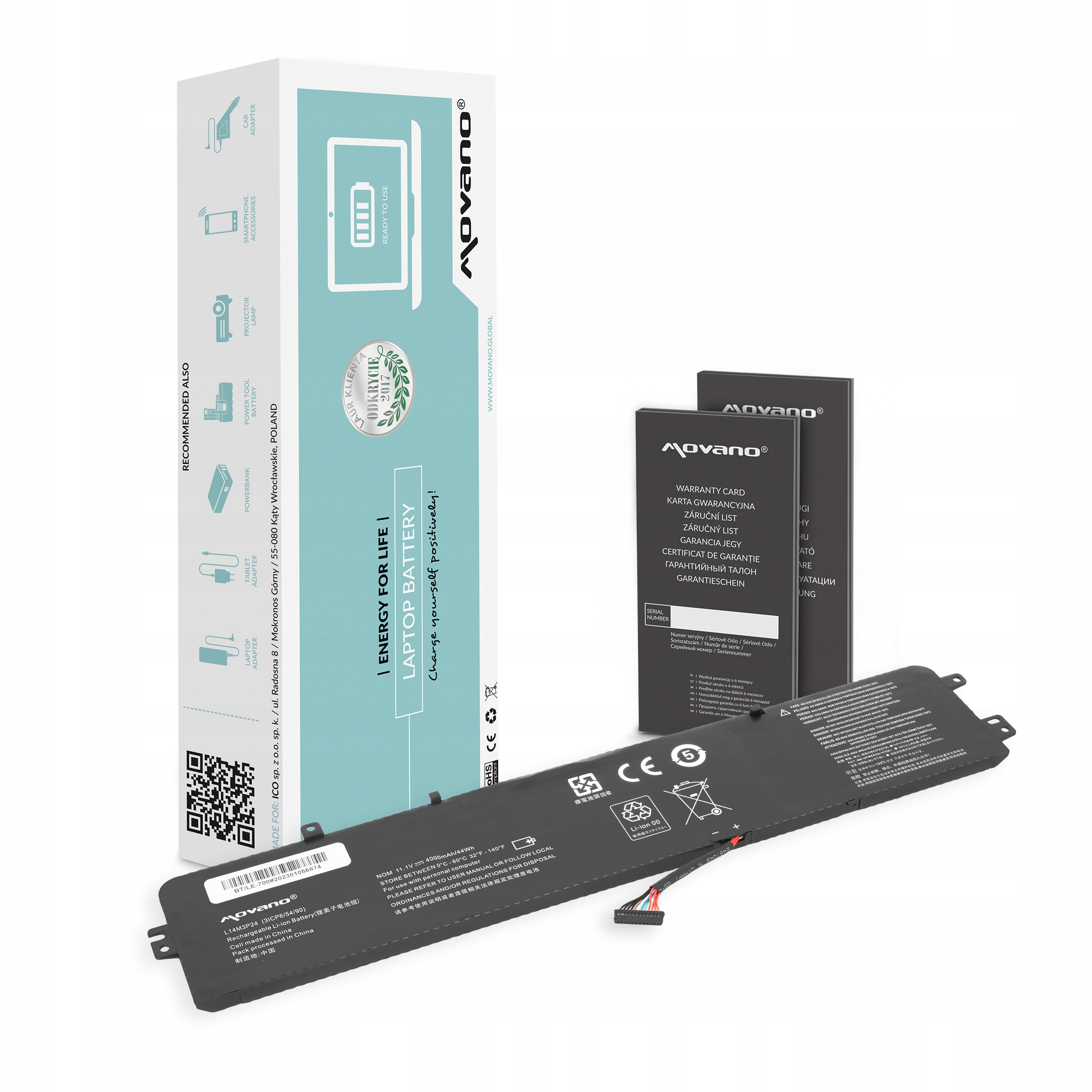

Bateria L14M3P24 do Lenovo Y520-15IKBN 700-15ISK