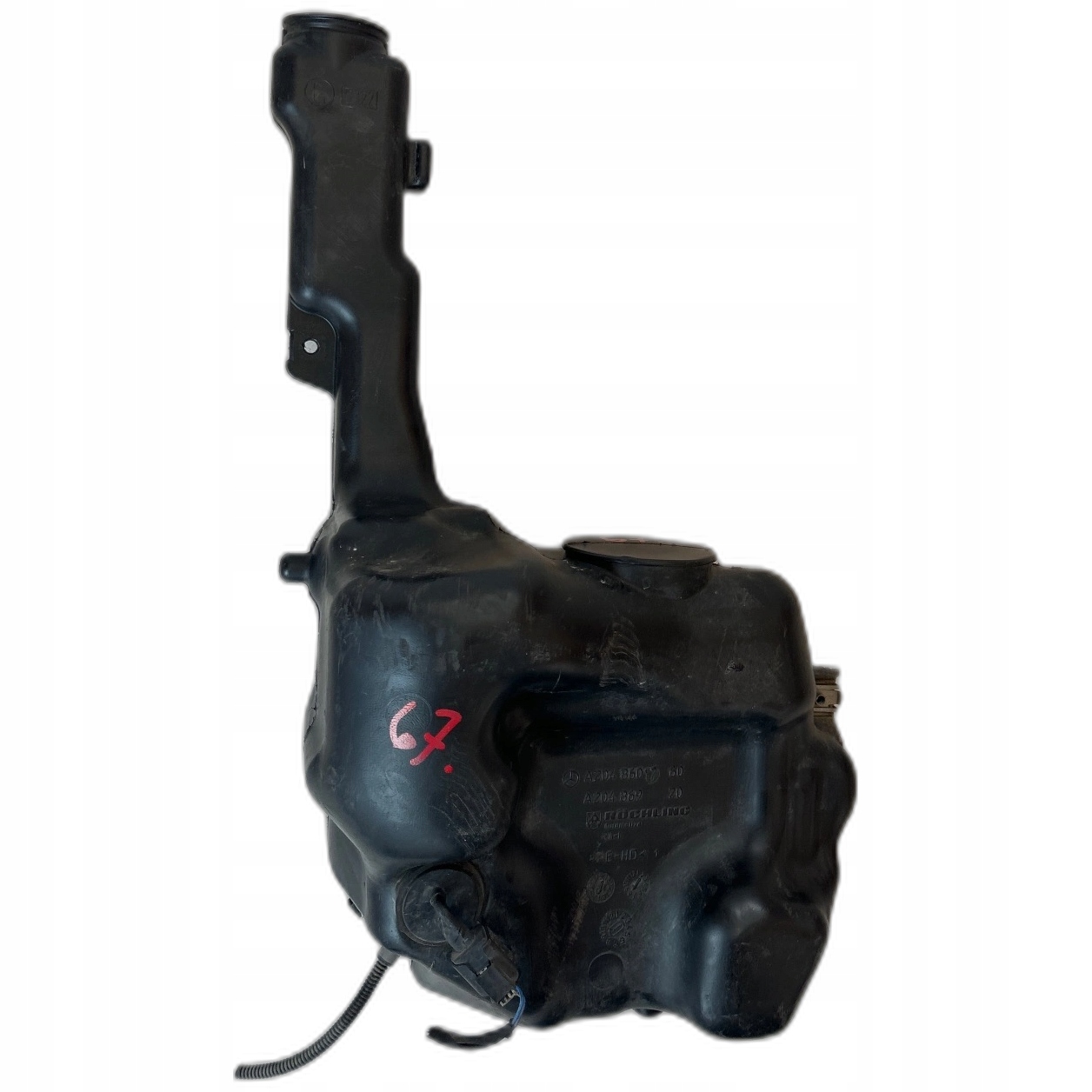 washer fluid tank pump Mercedes W204 C klasa
