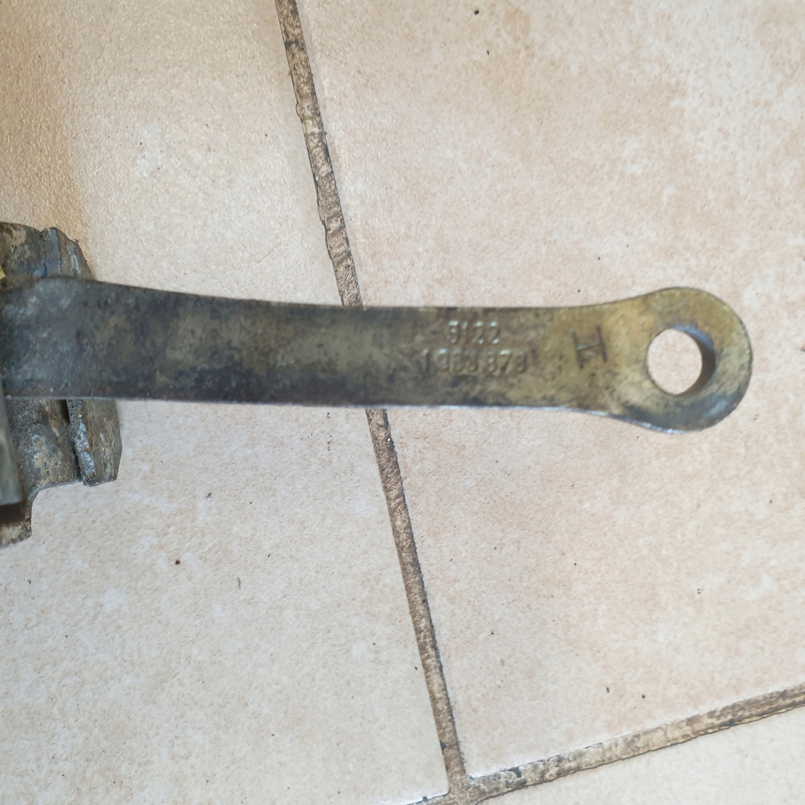 limiter door right rear part BMW 7 E32 5 E34