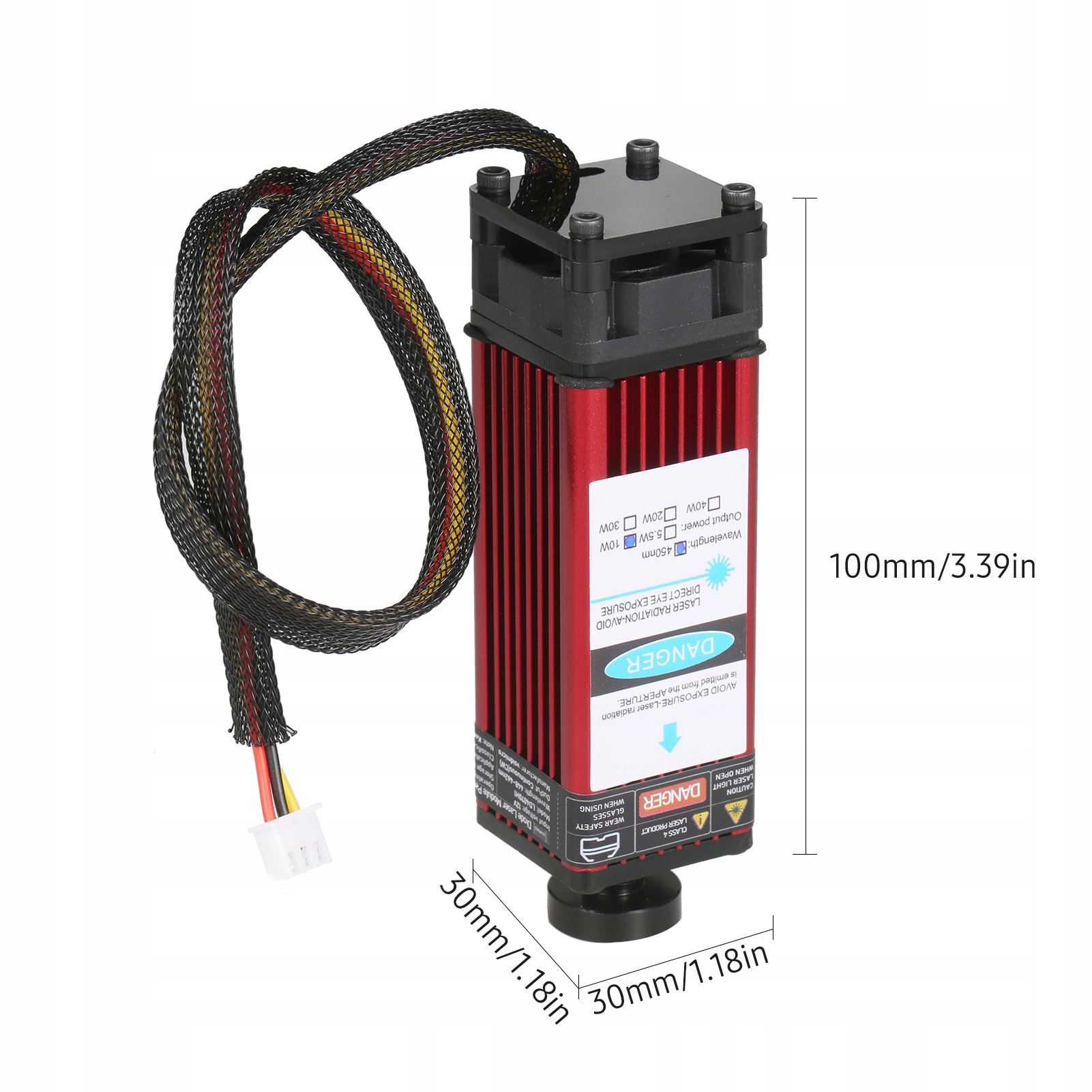 GŁOWICA LASEROWA DO GRAWERKI LASEROWEJ CNC 5.5W Marka bez marki