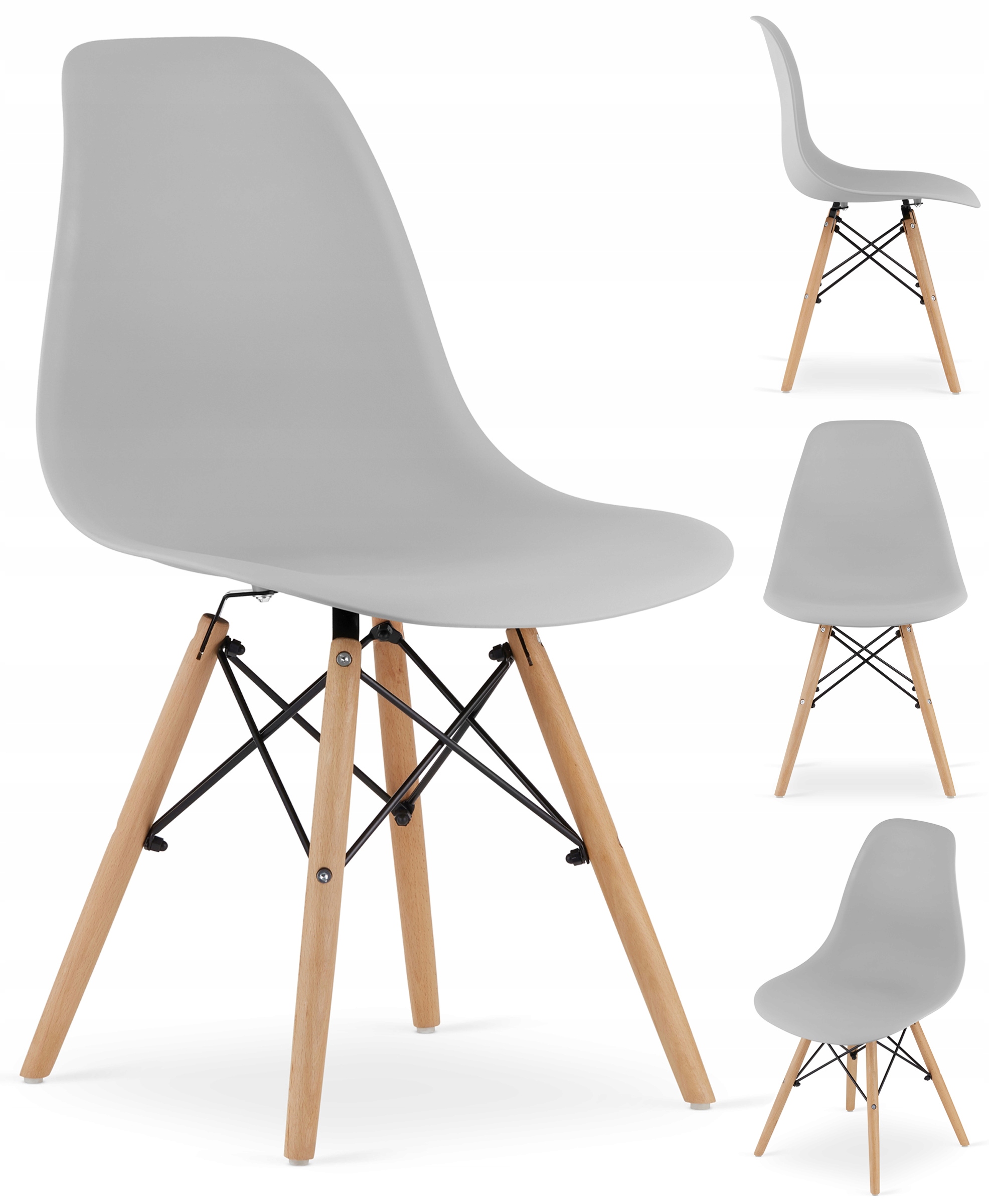 

4 x Krzesło Tolv Dsw biurowe Nowoczesne salon