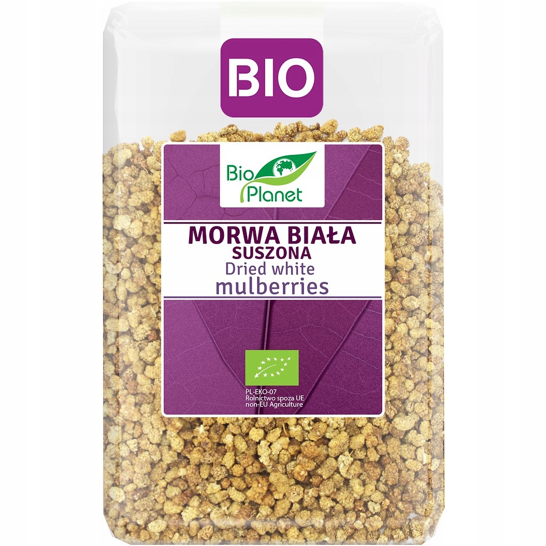 Morwa Biała Suszona Bio 1 kg Bio Planet