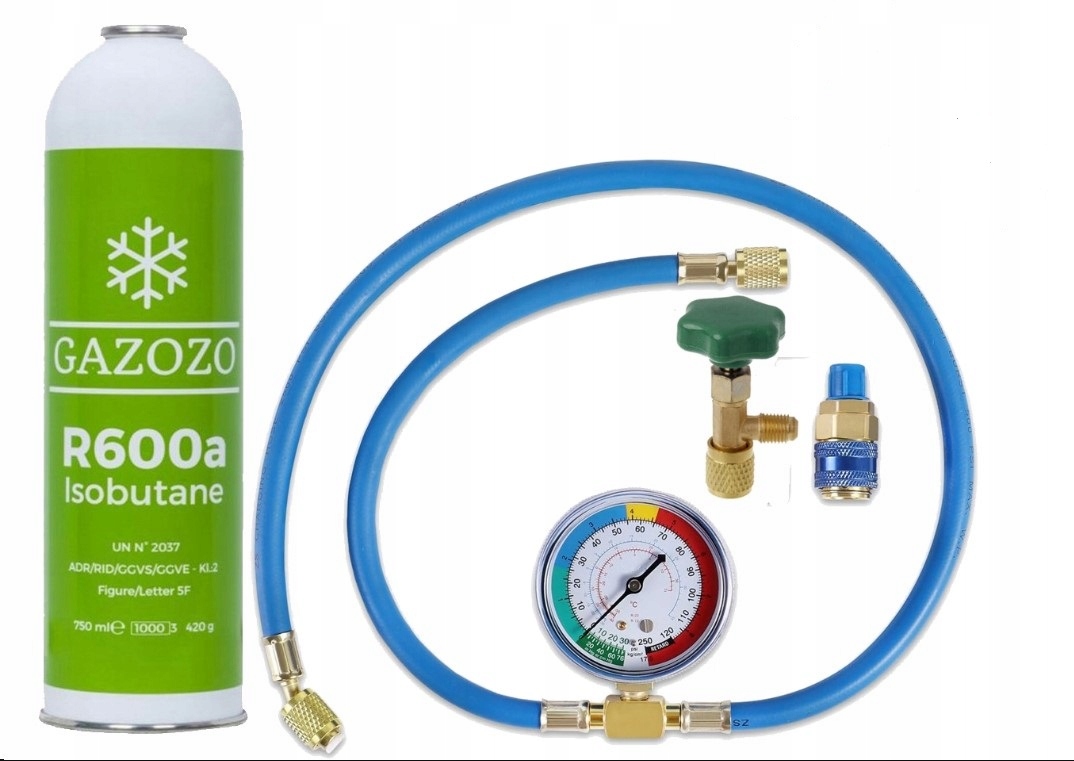 Zestaw do Nabijania Klimatyzacji R600a