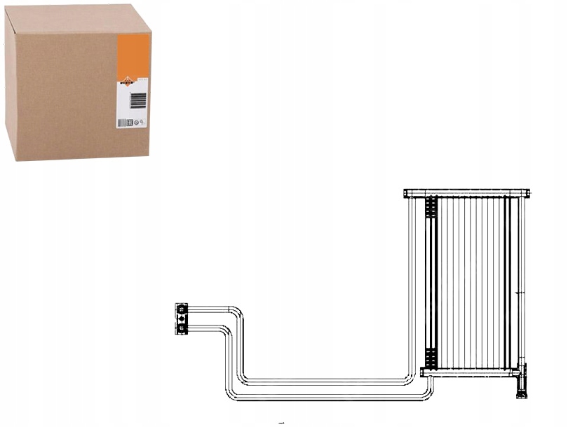 CHŁODNICA OLEJU BMW 2,0-2,5 E39 5 95- NRF