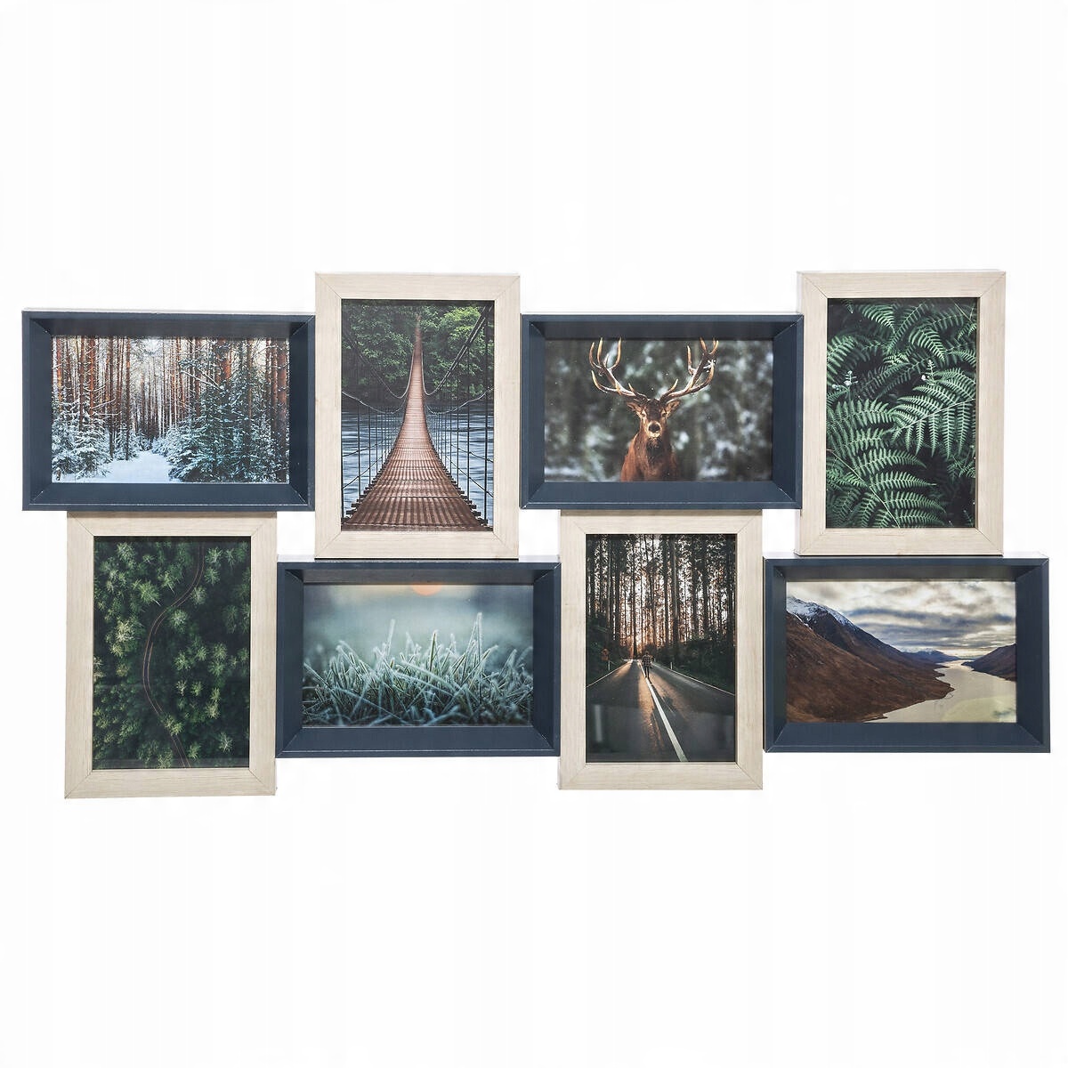 

Ramka Na Zdjęcia 8 zdjęć, beżowa Mdf, format 10x15