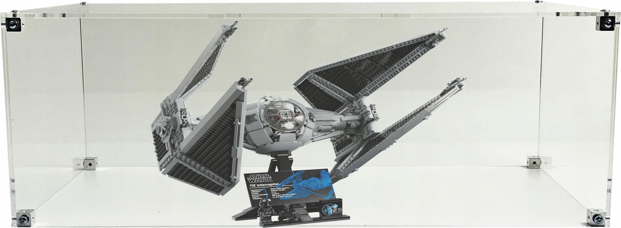 Vitrína Drewlandia pro sadu Lego 75382 Star Wars Tie Interceptor