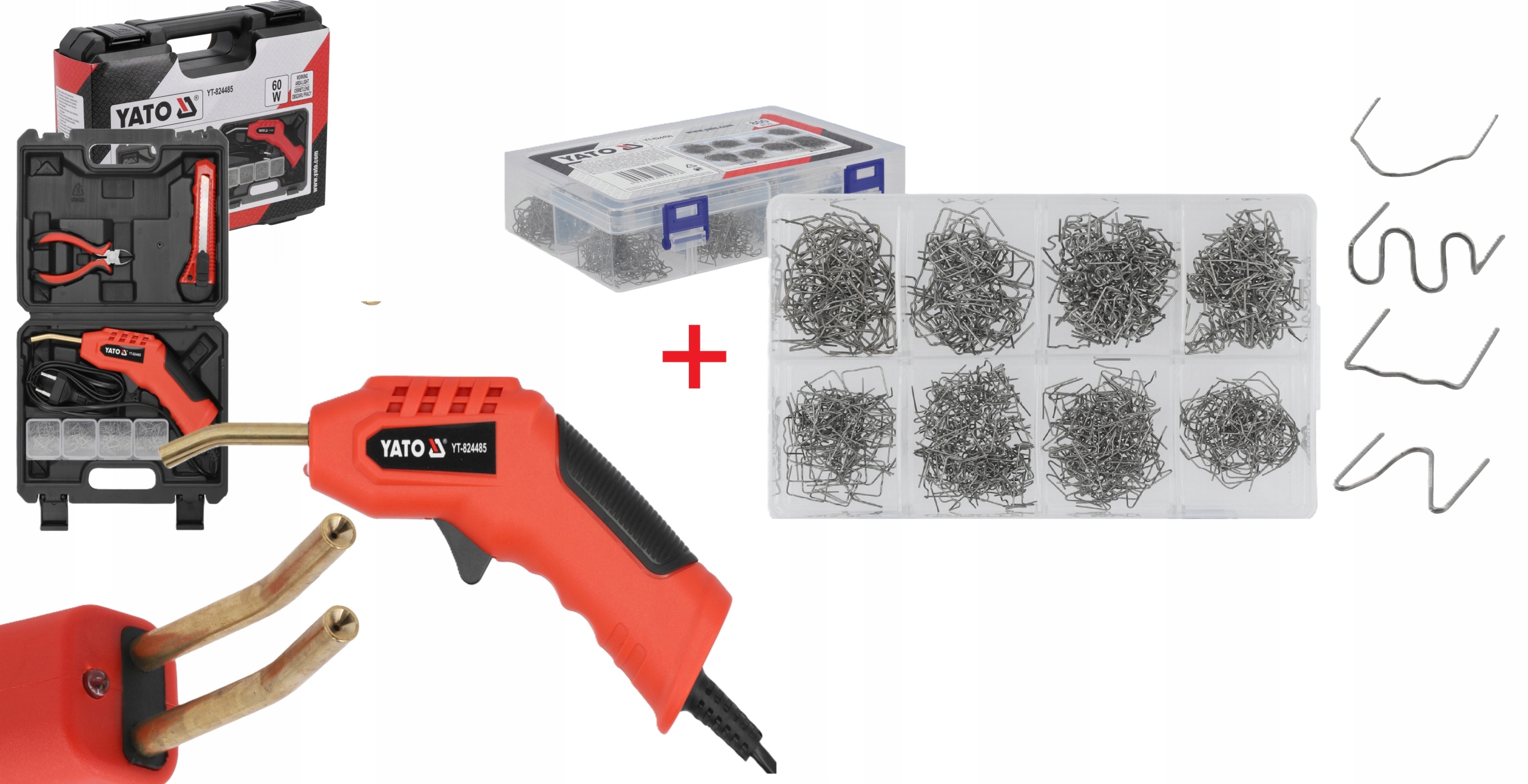Svářečka Plastů YT-824485 Sponky 0,6-0,8 mm YT-824490