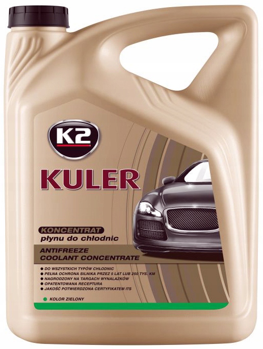 

K2 Kuler Koncentrat Do Chłodnic Zielony 5L