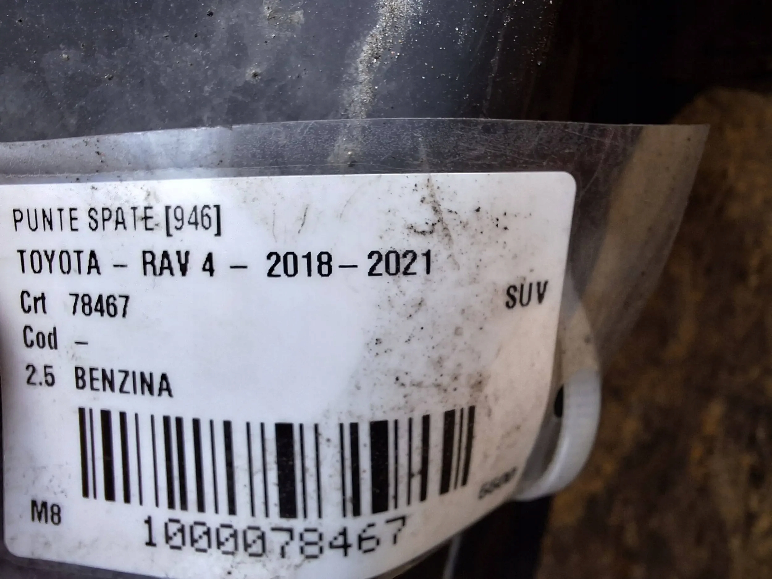 ACHSTRÄGER HECK ACHSTRÄGER QUERLENKER TOYOTA RAV4 V 18- HYBRYD 4X4