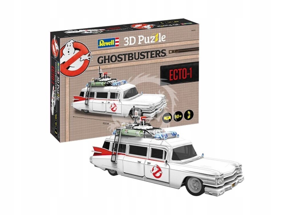 Revell 00222 3D puzzle ECTO-1 "Krotitelé duchů"