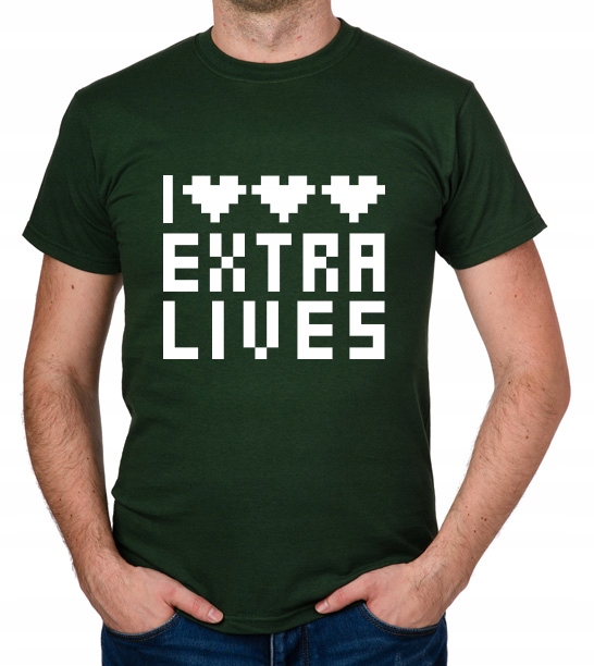 

koszulka I Love Extra Lives prezent