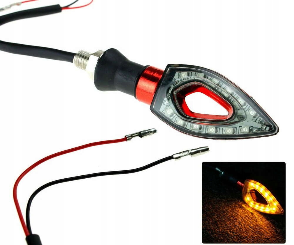 KIERUNKOWSKAZY 12x LED MOTOCYKL QUAD STRZAŁKI 4szt Producent inny