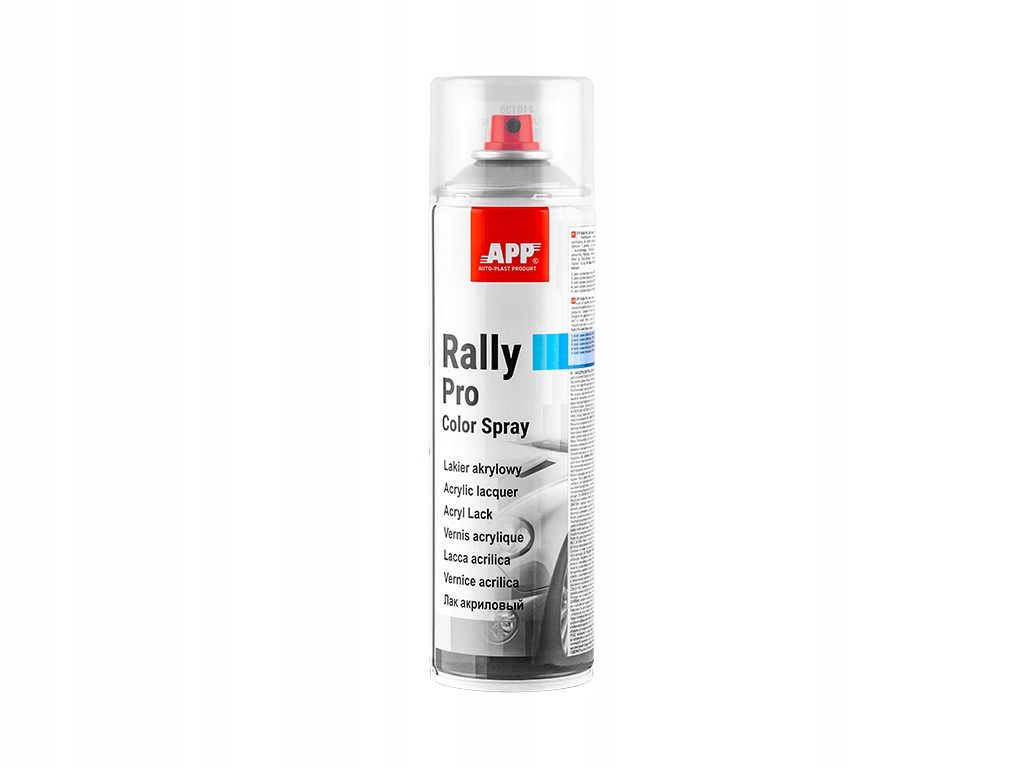 Lakier akrylowy Bezbarwny 500ml App Rally Pro Color Spray
