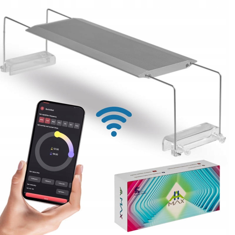 Levně Chihiros Led osvětlení A II 601 Max Bluetooth Controller Akvárium 60-80cm