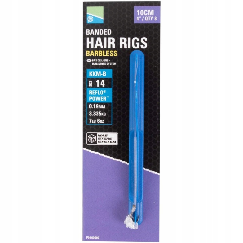 Haczyki Preston KKM-B Mag Store Hair Rigs 4"