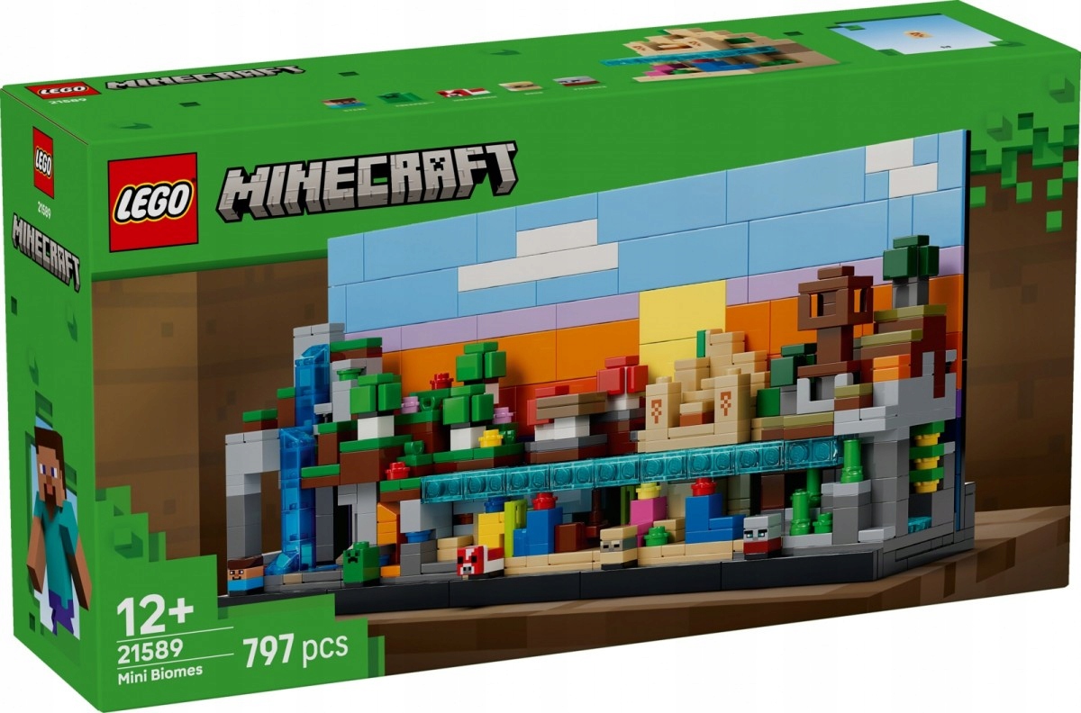 Lego Stavebnice Minecraft 21589 Minibiomy
