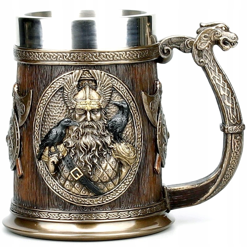 

Kufel Nordycki Wiking Thor Odyn Grawer Opcja v