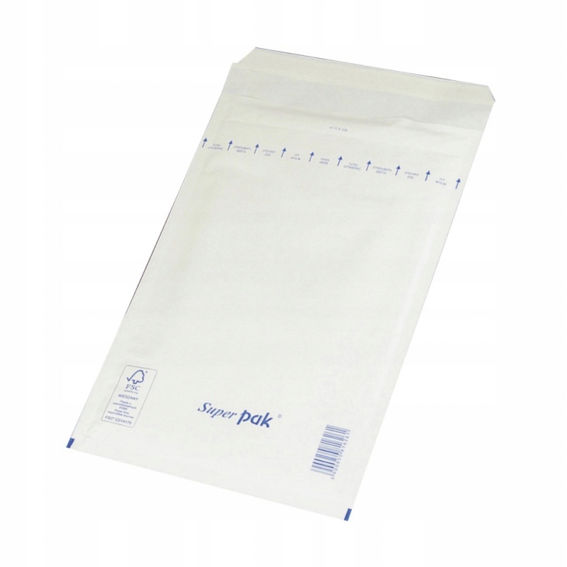 

Koperty E15 220x265mm/240x275mm białe bąbelkowe