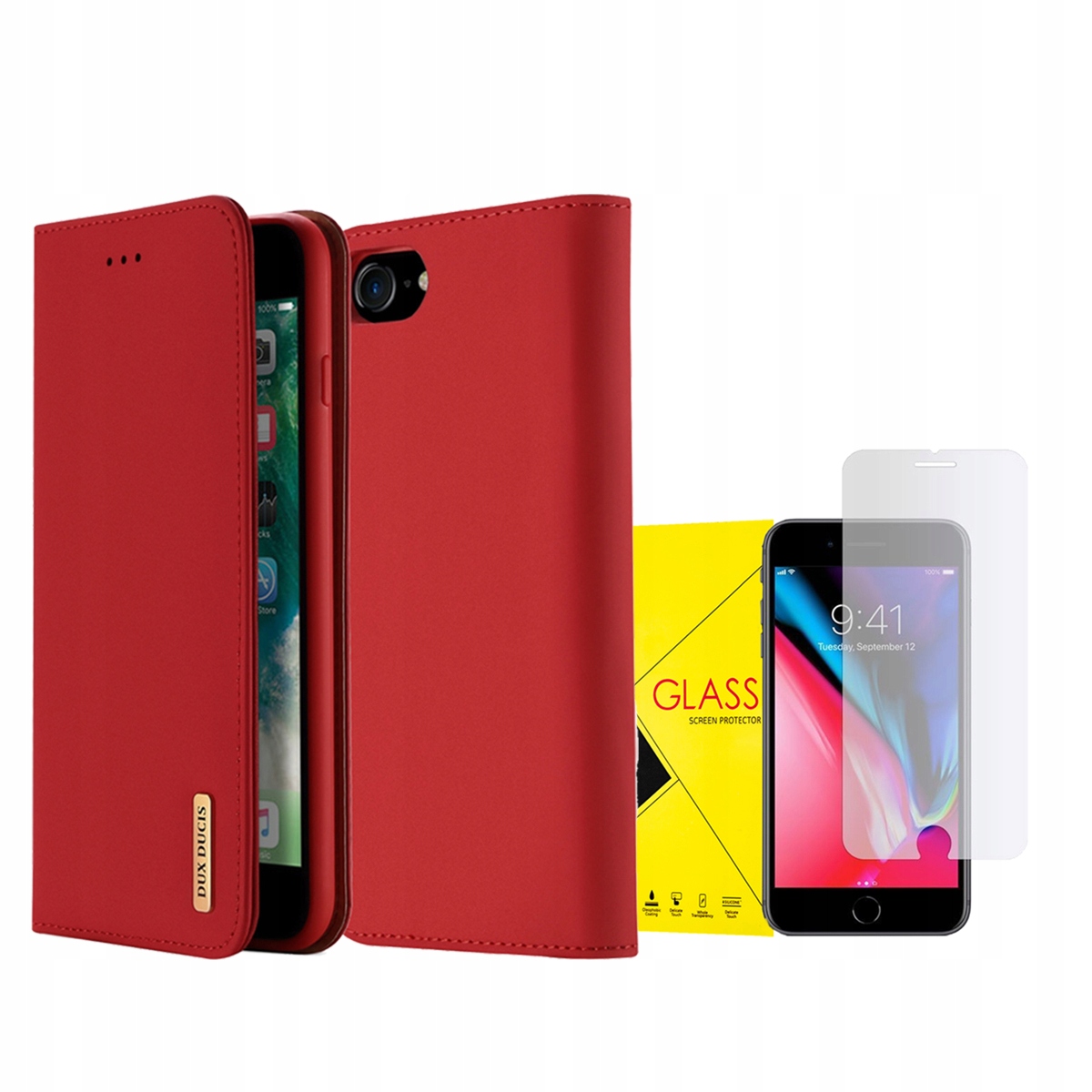 

Duxducis Etui Do Iphone 7/8/SE 2020 +szkło Hybryda