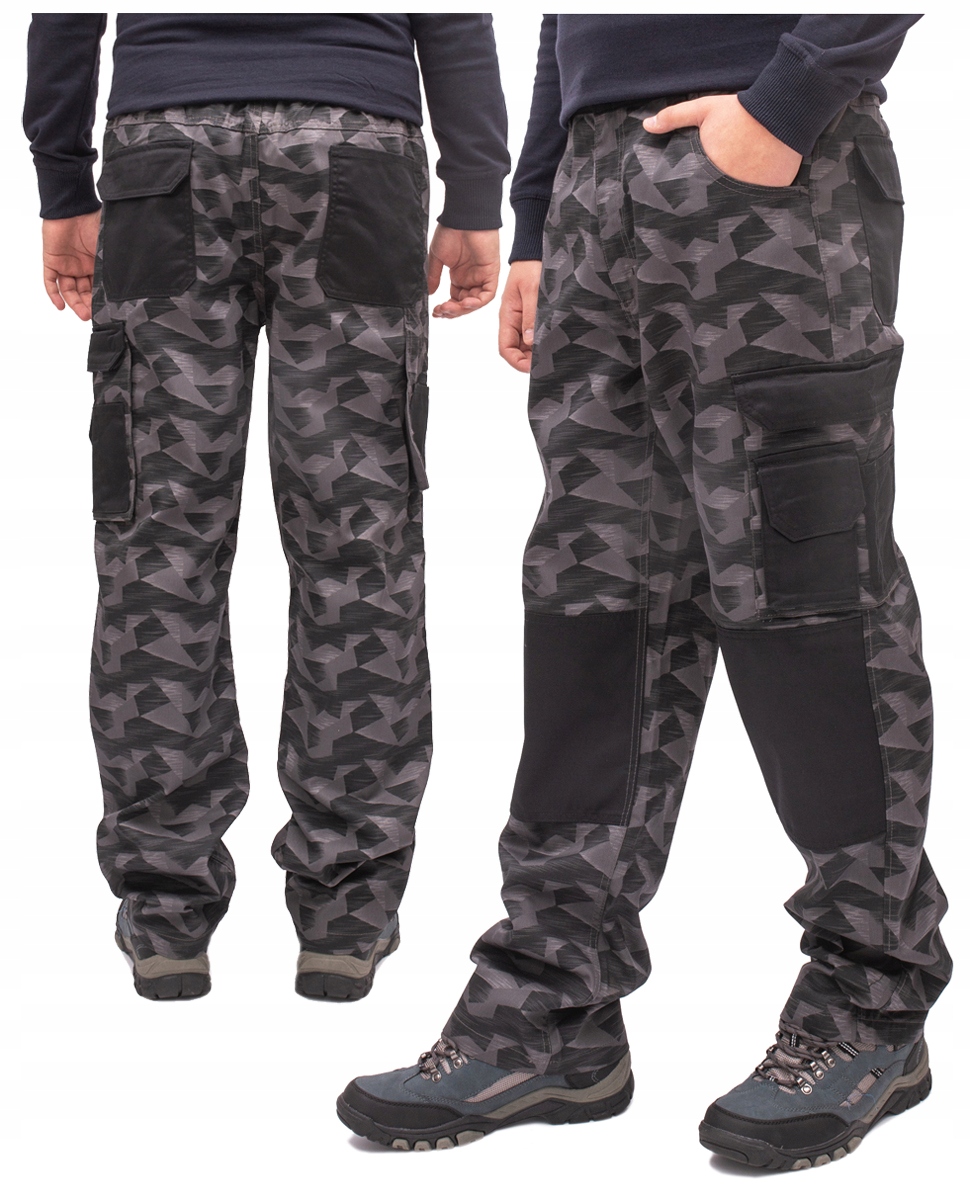 Spodnie Robocze męskie Bojówki nowe Moro L 52