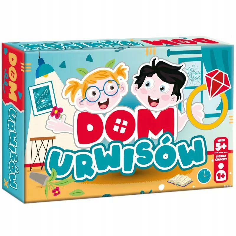 Gry Towarzyskie Karciane Gry Talia do Gry W Karty Dom Urwisów 5+ Kangur