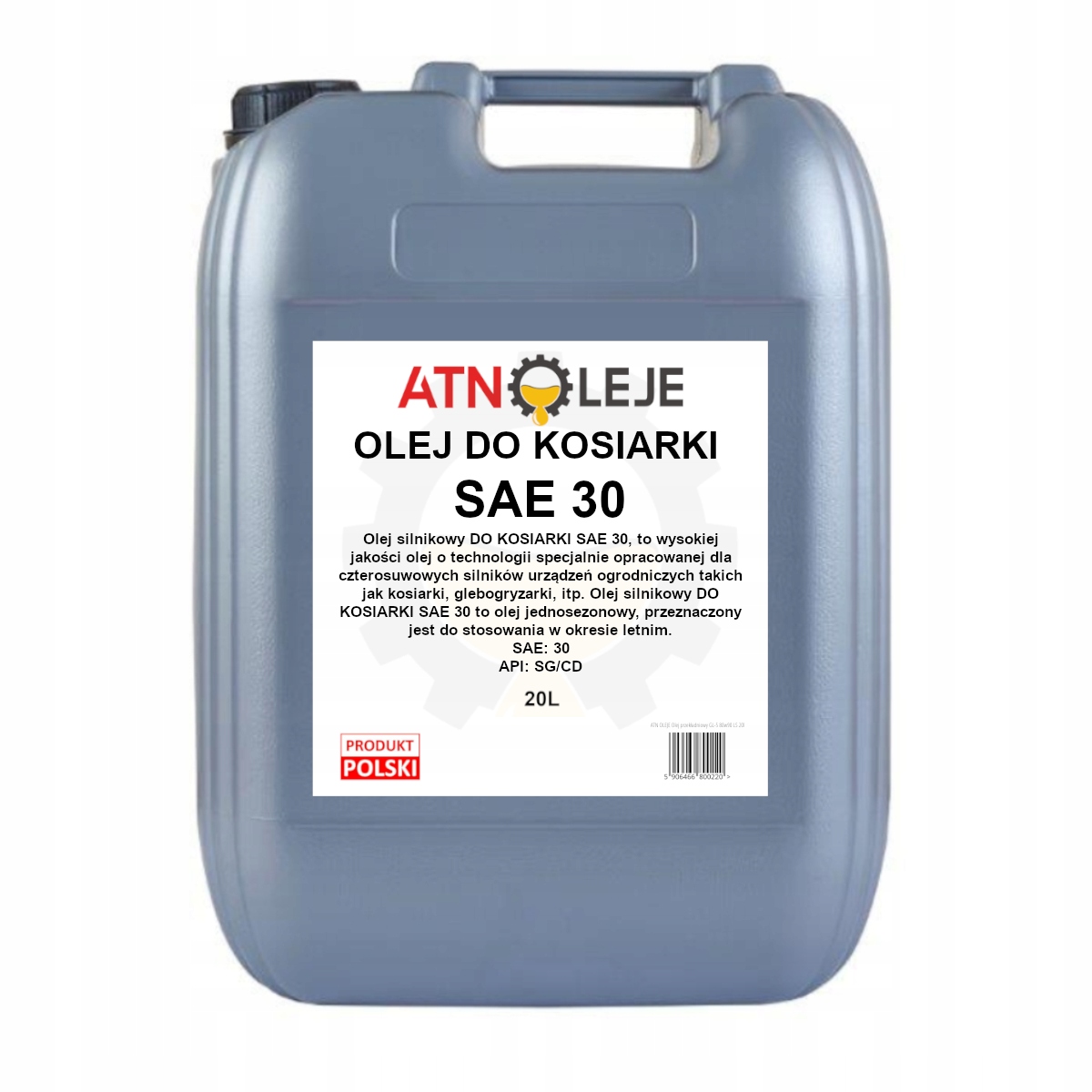 Olej Do Kosiarki Sae 30 20L