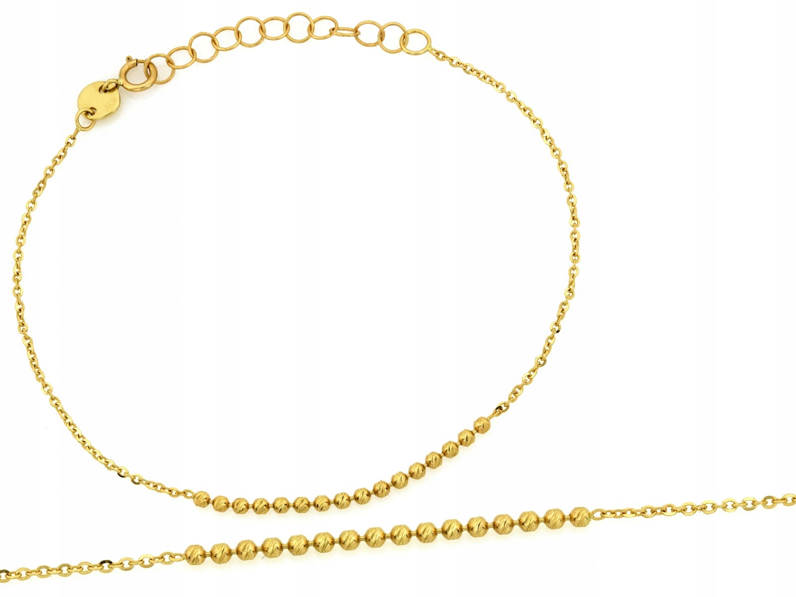 Dámský náramek zlatý 585 14kt, elegantní design