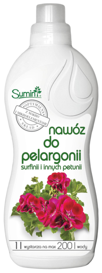 

Sumin Nawóz do pelargonii surfinii petunii 1 L