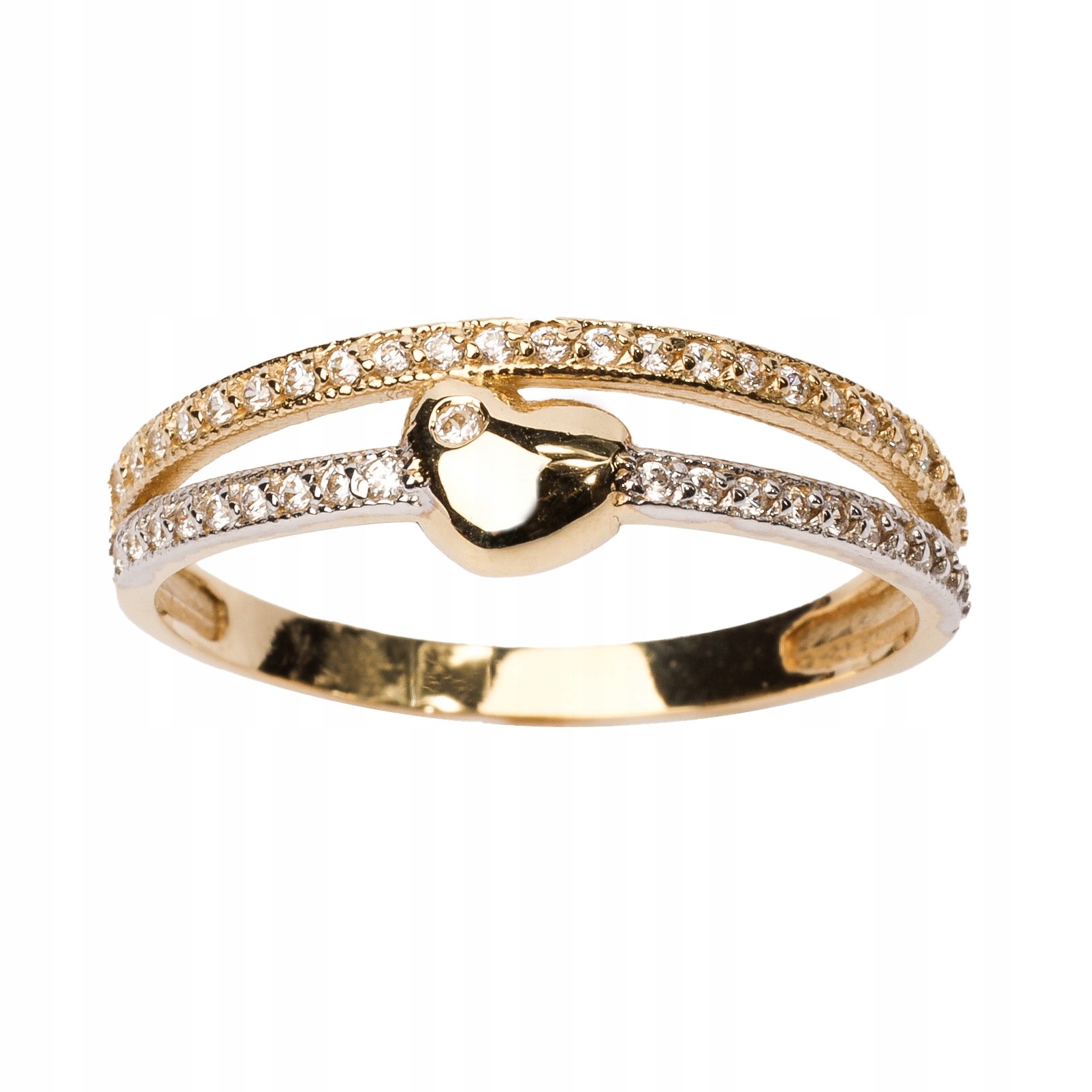 Zlatý Prstýnek 585 Love Story Zirkon 19