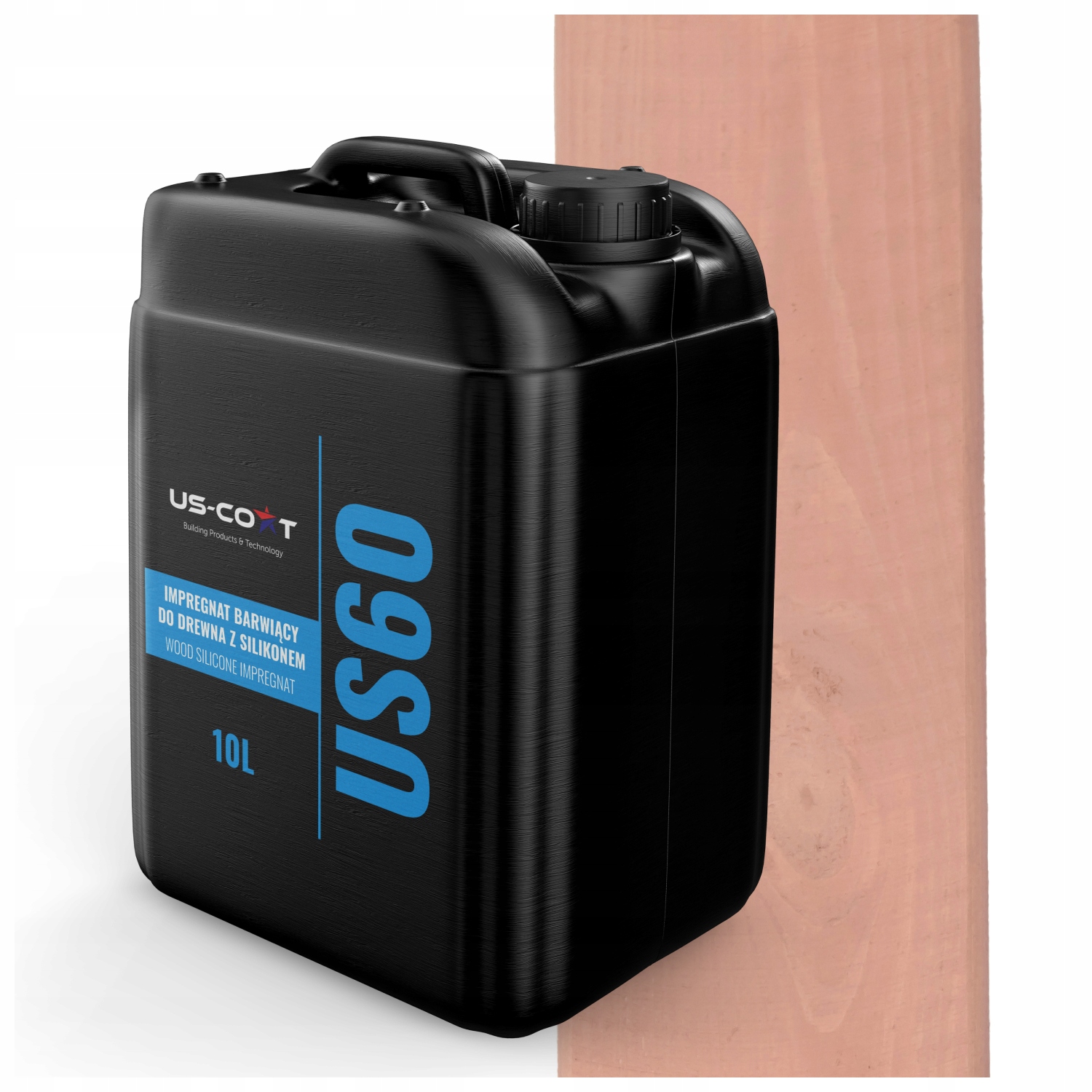 Barvící Impregnat Na Dřevo Se Silikonem 2v1 Altán Uv Barva Lososová 10L