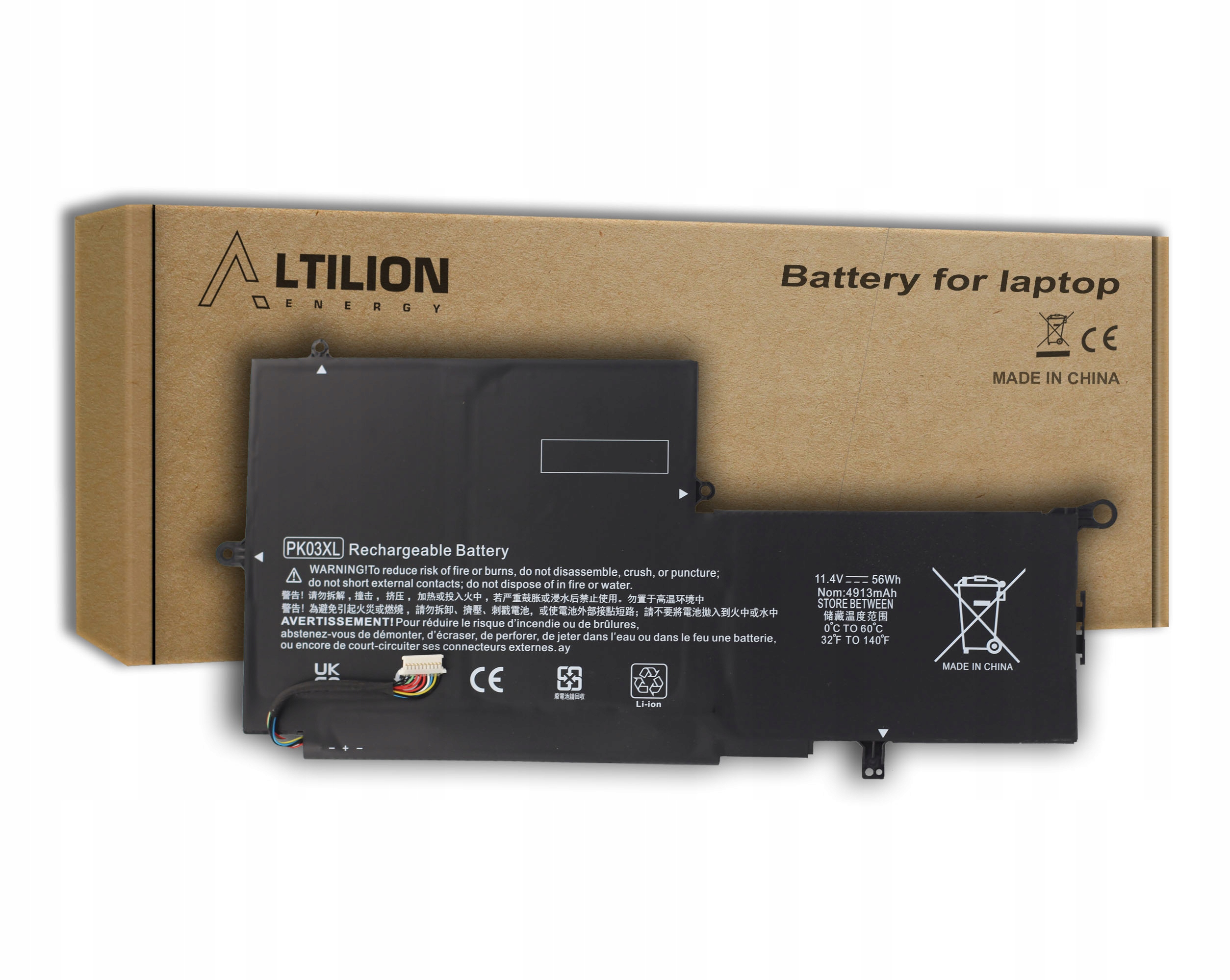 Baterie Altilion Energy PK03XL kompatibilní s Hp