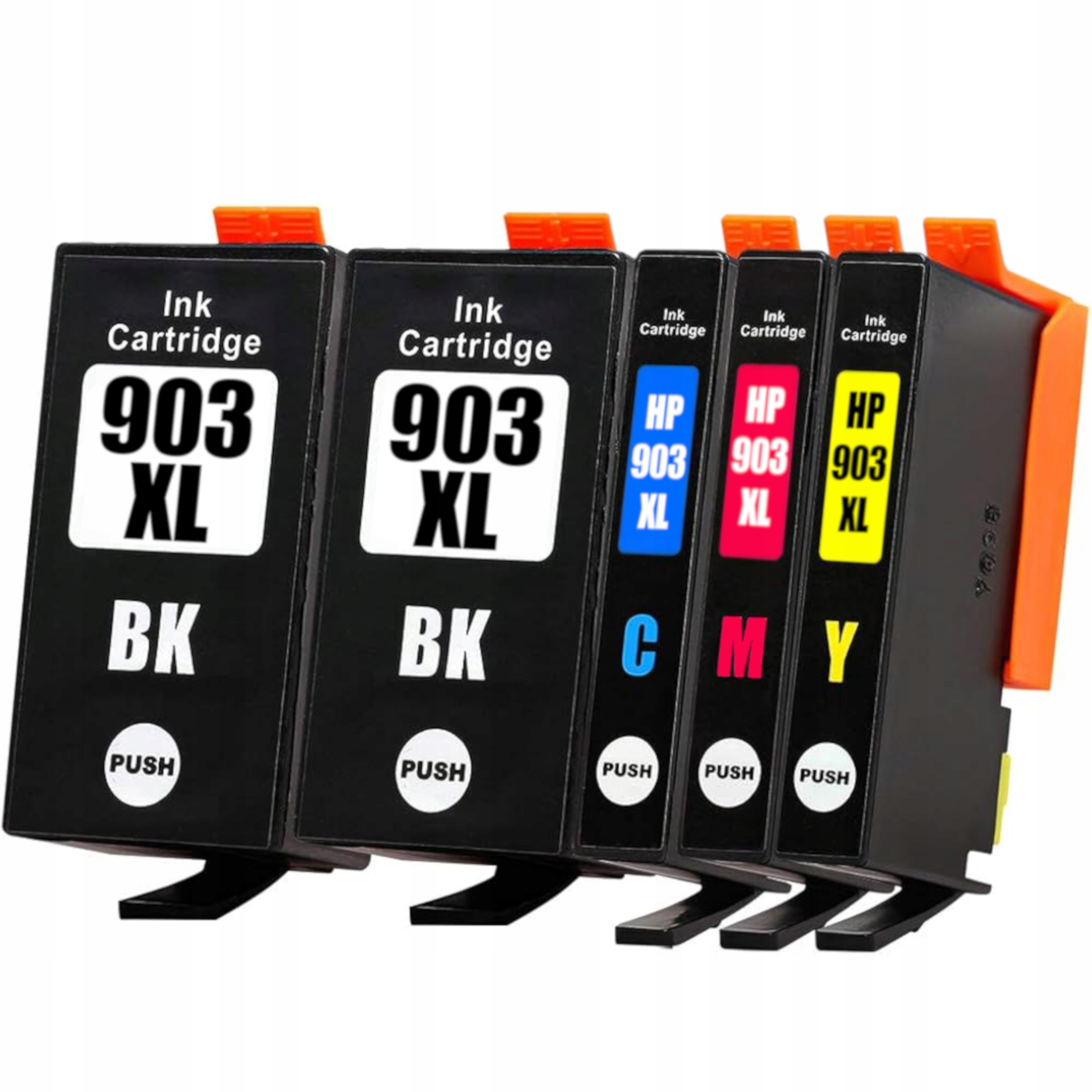 5x Tusz 903 XL Do Drukarki Hp Officejet 6900 6950 6960 6970 Komplet Nowe XL