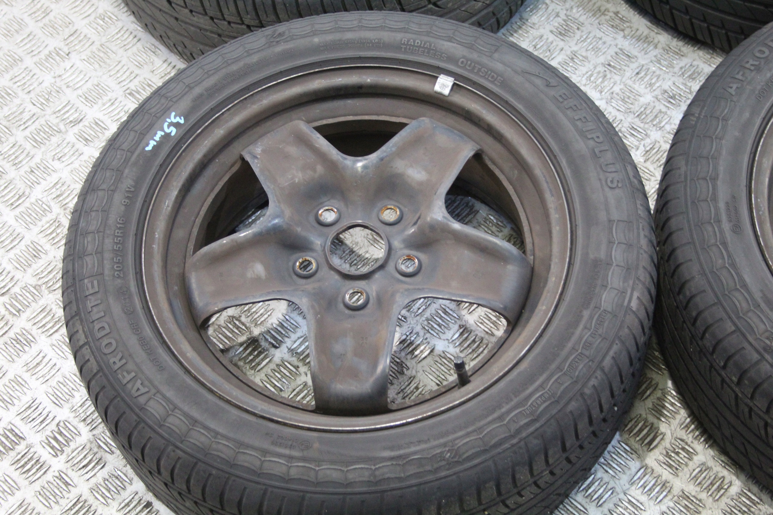 wheels discs metal 205/55 R16 TOURAN II 2 5TA