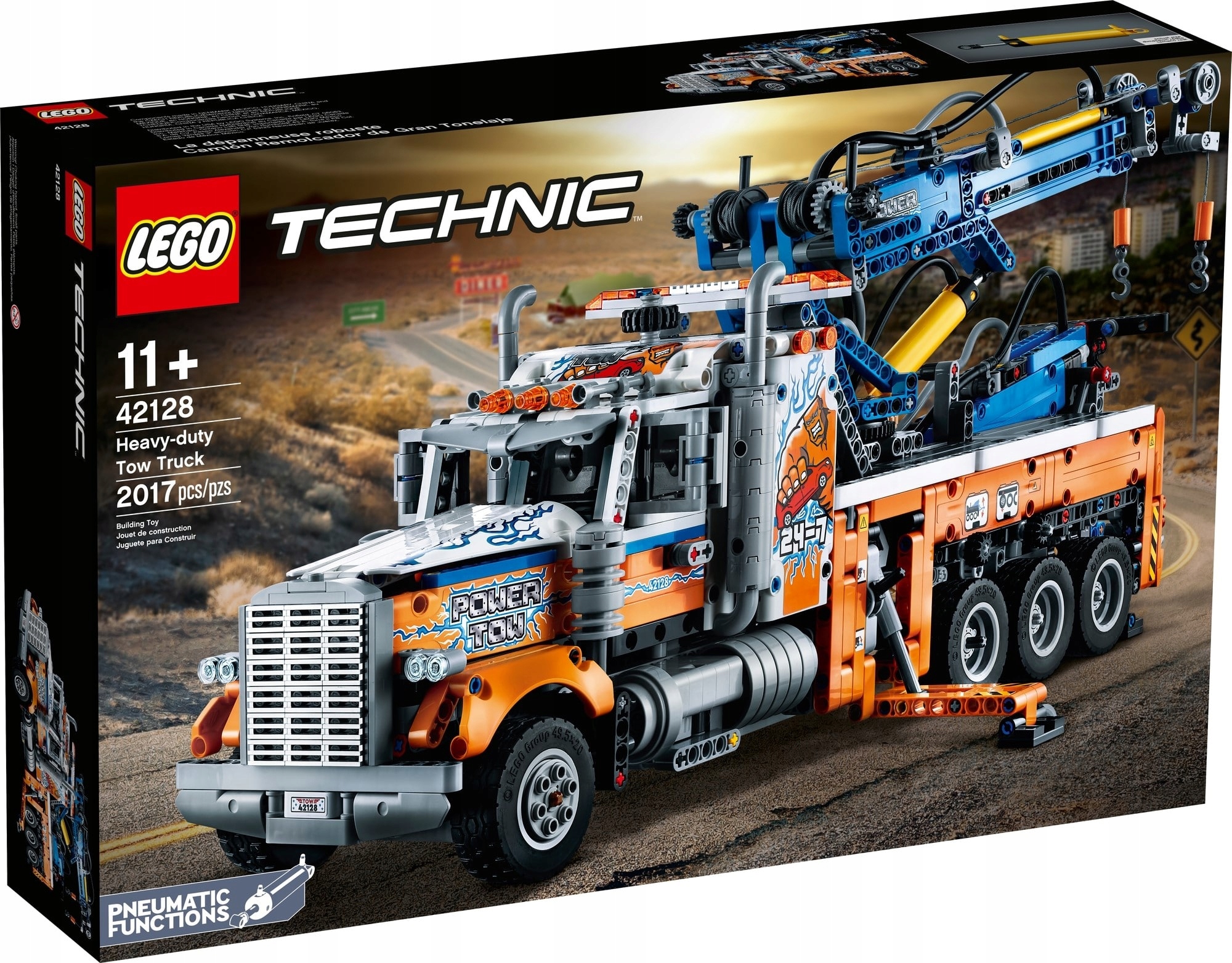 

Lego Technic 42128 Ciężki samochód pomocy drogowej