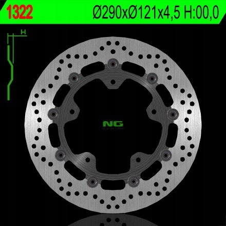 Brzdový Kotúč Predný Suzuki Gsf 650 '06 Abs, Sv 650X/ABS 18-19 Plávajúca