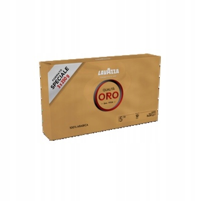 3 x 250 g Lavazza qualità oro mletá káva