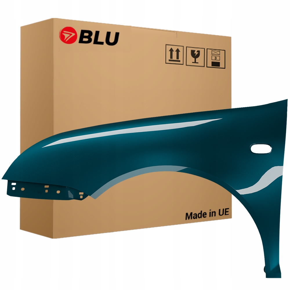 Blu Blatník Vw Bora LC6X levý modrý 98-05 1J přední